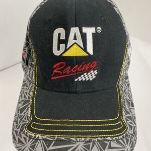 Official NASCAR CAT Racing #31Ryan Newsome RCR Cap Hat Black Geometric OSFM